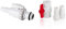 GRE 621702 – Vanne d’arrêt 1/4 de tour, pour skimmer Gre & AR512 Vanne d'Ouverture/Fermeture, Blanc, Taille Unique