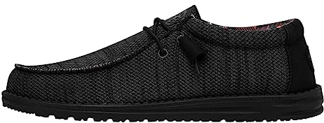 Hey Dude Herren Wally Slipper, Jet Black,43