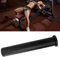 Schwarze Langhantel-Adapterhülle, Langhantel-Adapterhülle, rutschfest, 50 mm, PP, schüttelfest für Fitnesscenter (303 mm)