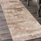 Mazovia Teppich Läufer Flur - Modern Teppichläufer – Kurzflor, Weich - für Vorzimmer Eingangsbereich Schlafzimmer Küche Korridor - Abstrakt Muster - 100 cm Breite - Beige Creme 100 x 700 cm