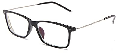 Fullwosing Brille Kurzsichtig Fernbrille für Kurzsichtigkeit Dioptrien -3.00 Stilvoll Ultraleicht Komfortabel Brille Herren Damen -1.00 to -4.00