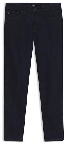 BOSS Mens Re.Maine BC-C Maine Pure-Blue Regular-fit Jeans in Comfort-Stretch Denim