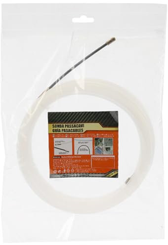 Sonda pasacables profesional, sonda sacacables, sonda pasacables, diámetro de 3 mm (15 metros)