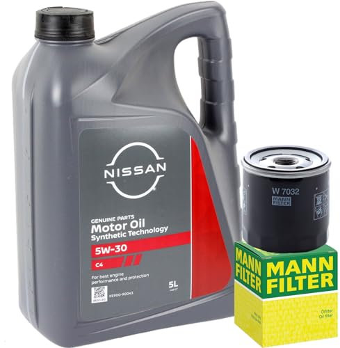 Ölfilter + 5W30 C4 passend für Qashqai NOTE JUKE 1.5 dci