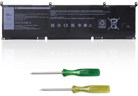 OPAHUTER 69KF2 Laptop Batterie pour Dell XPS 15 9500 9510 9520 Precision 5550 5560 5570 Alienware M15 R3 R4 M17 R3 R4 Inspiron 7510 7610 7620 P87F P91F P45E G7 15 7500 G15 5510 5511 5515 5520 5521