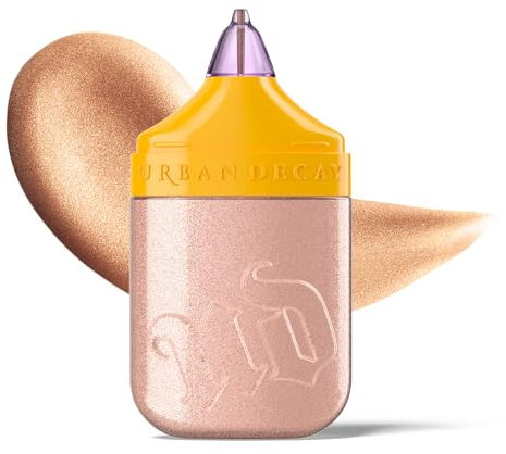 Urban Decay Face Bond Highlighter, flüssiger Highlighter, Glow, wasserdicht, lange Lebensdauer, Farbton 3, Space Cowboy, 30 ml