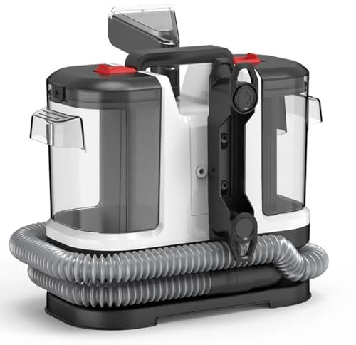 Good Homie Portable Carpet Cleaner Machine, 11000Pa Large Suction, Large Capacity Double Water Tank, Upholstery Spot Cleaner Machine, for Pet Stains, Sofa, Rug, Mattress, Car Seat and Curtain