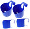 CANIGHT Lot De 4 Porte-Gobelets pour Piscine, Porte-Boissons, Porte-Gobelets pour Piscine Hors Sol, Porte-Gobelets pour Piscine, Accessoires De Piscine Hors Sol Réutilisables