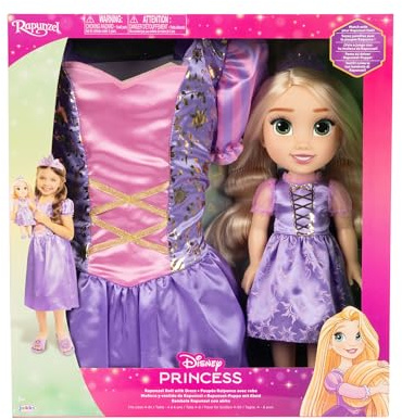 Jakks Pacific Disney Princess, Meine Freundin Rapunzel und Kostüm für Mädchen