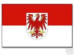 Brandenburg Flagge 60 * 90 cm
