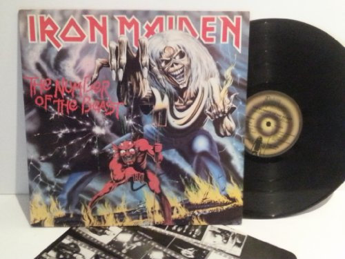 IRON MAIDEN the number of the beast, EMC 3400