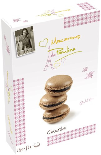 Macarons de Pauline Chocolat 72g, 3er Pack (3 x 72 g)
