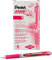Pentel EnerGel XM BL77 Gelschreiber mit Druckmechanik, pink (12 Stück)