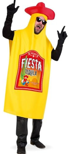 FRIES Tequilaflasche Flasche Flaschenkostüm Tequila JGA Kostüm Unisex