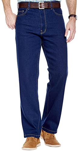Pegasus Men's Durable Stretch Denim Jeans Indigo