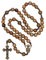 Intercession™ Unser Vater Heiliger handgefertigter Rosenkranz aus Massivholz (Unsere Liebe Frau - Walnuss) Holz, Holz, keine Angabe
