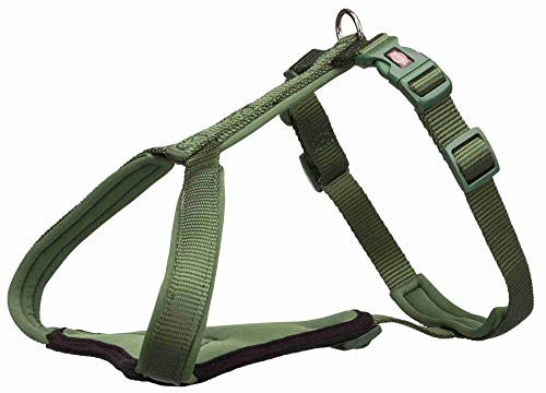 Trixie 1998019 Arnés-Y Premium, XXS-XS, 27-32cm / 10mm, Verdeselva, XS