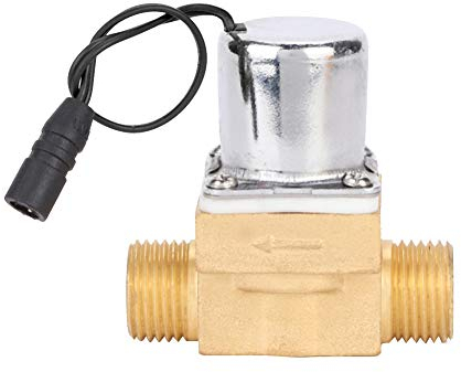 Induktives Magnetventil, Urinalsensor für Badezimmer 6-V-Magnetventil Wartung Zubehörventil Normalerweise geschlossen Wasser, Luft, (B urinary through copper valve)