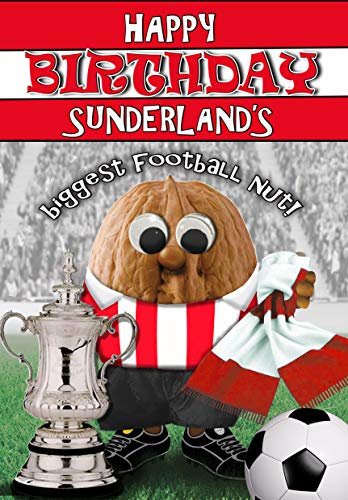 Birthday Card – Sunderland - Football Sports Nut