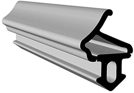 Horivert Fensterdichtung S-1172 schwarz 15m Gummidichtung Tür Balkon Dichtungsband Oberlicht Scheibe Luftzugstopper PVC Fenster Kunststofffensterdichtungen