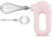 Lihuzmd Electric whisk, hand-held and standable Automatic whipped cream mixer Household small baking machine tools,Pink