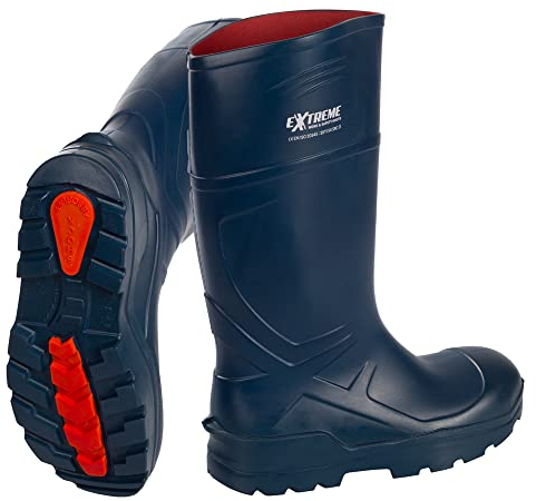 TECNA FOOD Stivali antinfortunistici S4 Extreme Blu con puntale antinfortunistico e suola antiscivolo