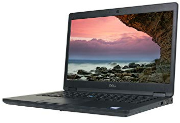 Dell Latitude 5490 14” FHD, Intel Core i5-8350U 1.7GHz, 16GB RAM, 512GB Solid State Drive, Windows 11 Pro 64Bit, CAM, Black (Renewed)