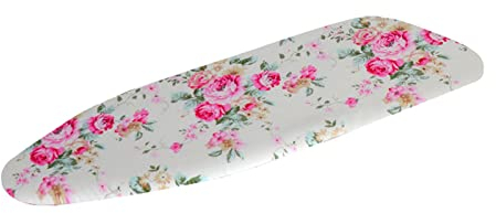 Baoblaze Atmungsaktiver, gepolsterter Bügelbrettbezug, verdickt, mit Seilbuckel, strapazierfähiger, Fester, weicher Bügelbrettbezug, für Geschenkreisen, Blume