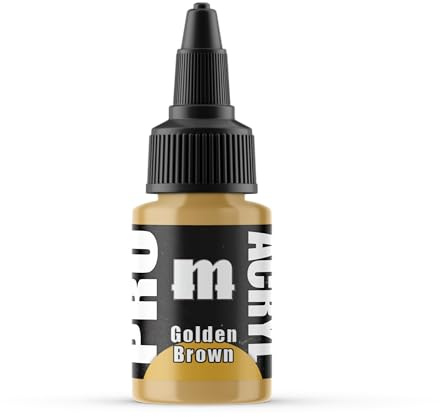 Monument Hobbies 017-Pro Acryl Golden Brown