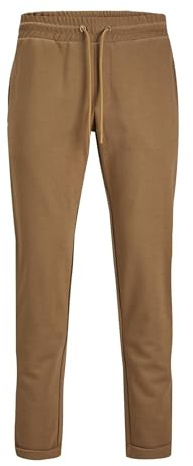 JACK & JONES Men’s Joggers Gym Sweatpants Lightweight Cosy Breathable Plain Trouser Elasticated Drawstring Sweatshirt, Size- S to 2XL