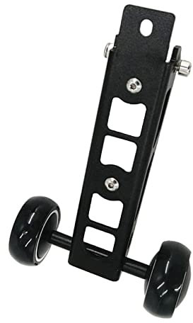 pistro Bike Easywheel Aluminiumlegierung, BMX-Klapprad, einfache Räder für Birdy 2–3 Serie, einfache Radteile, Zubehör – Schwarz