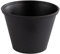 APS 40727 Lot de 6 coupelles à sauce en acier inoxydable Gris/noir Ø 6 cm Hauteur 4,5 cm