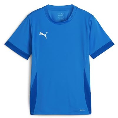 Puma Unisex Teamgoal Matchday Jr Fußballtrikot, Electric Blue Lemonade-Puma White-Puma Team Royal, 116 EU