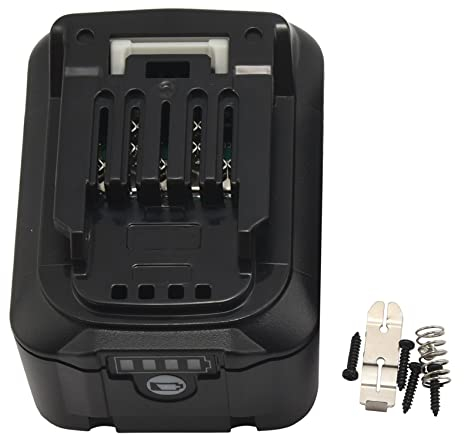 Guindxan BL1041 Batterie Kunststoffgehäuse 6 Core Kunststoffschale PCB Leiterplatte LED für 10,8V 12V 3Ah 5Ah BL1041 Akku