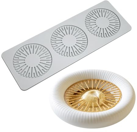 Hohlblatt-Silikonform für Schokolade, Süßigkeiten, 3D, hohle Blätter, Dekorationen, Fondant, Modelliermasse (Wassertropfen_24,4 x 8,6 x 0,3 cm)