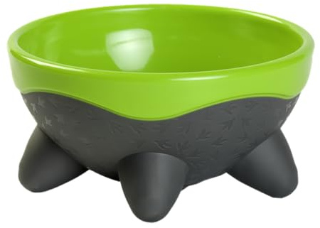 KIWI WALKER UFO Bowl | Haustiernapf | langlebiges Material (Grün)