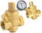 Druckminderer Wasser G 1/2 3/4 1 2 Messing Wasserdruckminderer-Halteventil DN15/DN20/DN25/DN32 Regler Einstellbares Überdruckventil Manometer (Size : DN25, Color : Without Gauge)