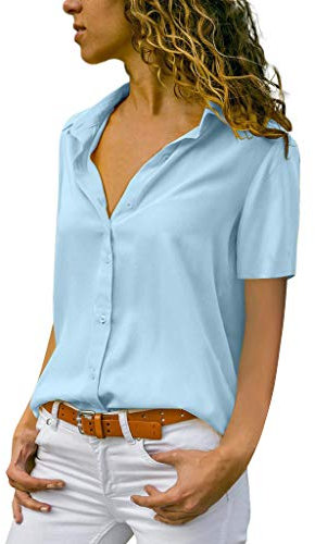 Blitzangebote des Tages Heute Befristet Comma Blusenshirt Damen T Shirt Rundhals Damen Schicke Mode Für Frauen Ab 50 Tshirt Damen Oversize Mit Druck Sommer Sachen Damen Sale