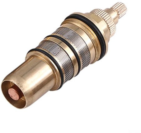 Daaxing Kit di riparazione per miscelatore doccia con cartuccia termostatica in ottone, kit di riparazione con valvola termostatica compatibile con vari sistemi doccia
