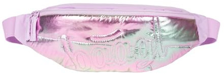 Baagl Bauchtasche für Kinder – Gürteltasche für Mädchen, Teenager – Stylische Umhängetasche, Brustbeutel aus robustem Material mit 2-Wege-Reißverschluss (Levander)