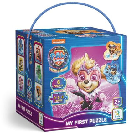 Dodo 200536 Puzzle 4-6-8 elements Paw Patrol. Heroes of Adventure Bay. Suits Ages 2+
