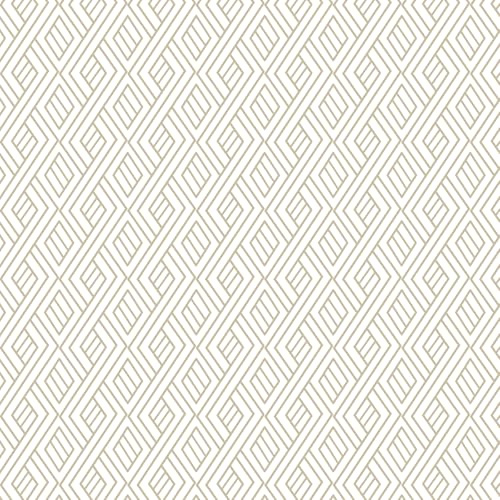 Fiula Geometric Wallpaper Peel and Stick 44cm x 3m – Neutral Beige Diamond Line Art Self Adhesive Wall Paper, Removable, Waterproof & Modern Minimalist Wallpaper for Bedroom & Living Room