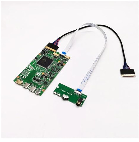 X psblty 4K Portable LCD Monitor Driver Board, Compatible For 12.5 13.3 15.6 17.3 4K 3840 * 2160 60HZ 2K 1920 * 1080 144Hz LCD Panel Controller Board
