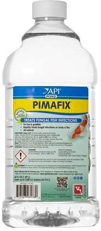 API POND PIMAFIX Antifungal Pond Fish Infection Remedy 64-Ounce Bottle
