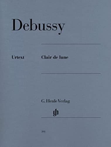 DEBUSSY - Claro de Luna para Piano (Urtext)