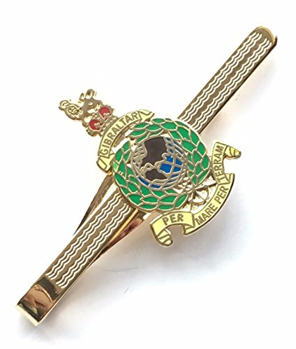 Personalisiert Militär Royal Marines Emaille Verziert Krawattenklammer (N148)