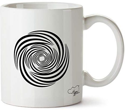 Hippowarehouse Optical Illusion Printed Mug Cup Ceramic 10oz