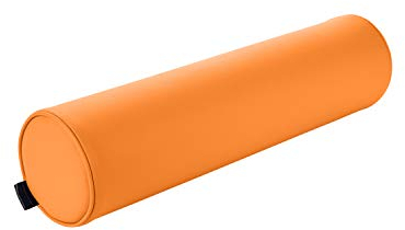 Pader Medi Tech Nacken- und Knierolle aus Polyetherschaumstoff I Lagerungsrolle mit Kunstlederbezug und Kedernähten I 60 x 15 cm I in 20 Farben verfügbar (Apricot)