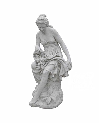 Antike Griechische Blumenfrau Göttin Frauen Statue Gartenfigur