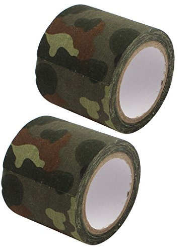 Aexit 2Pcs Camo Tape Digital Camouflage Klebeband Außen 5cm x 5m (cc8f0a488de79734ea274fff6b92ce61)